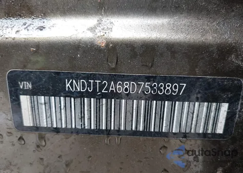 2013 Kia Soul + из США, поврежденный, VIN KNDJT2A68D7533897